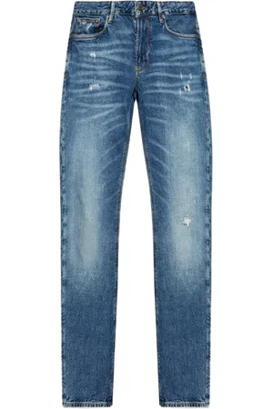 Emporio Armani Jeans con efecto envejecido