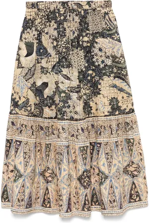 ULLA JOHNSON Falda midi Olina