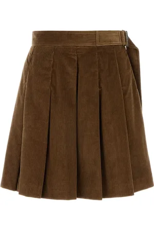 Max Mara Falda corta Zucca