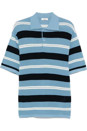 Sandro Playera tipo polo con rayas estampadas