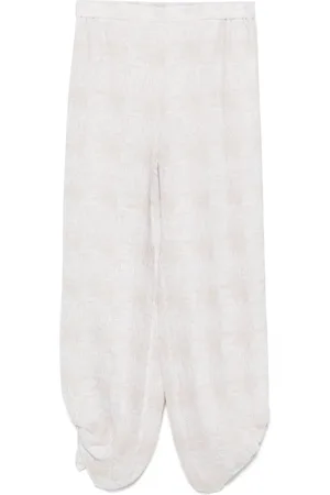 Emporio Armani Pantalones con moño en los puños