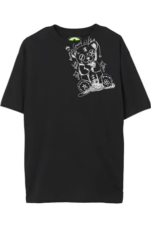 BARROW Playera con caricatura estampada