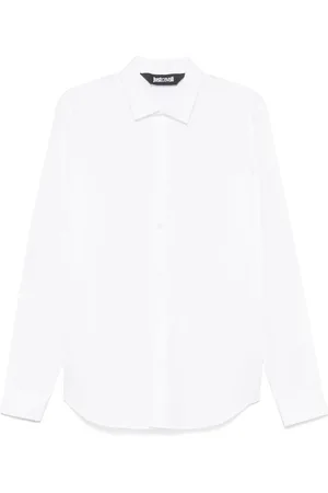 Roberto Cavalli Camisa con logo bordado