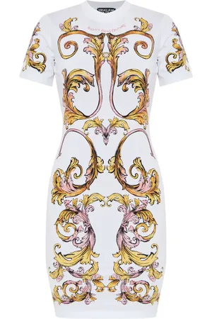VERSACE Vestido con estampado Barroco
