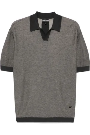 Emporio Armani Playera con motivo en jacquard