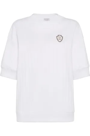 Brunello Cucinelli Playera de algodón