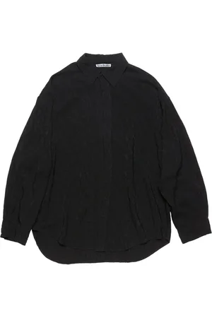 Acne Studios Camisa con motivo en jacquard