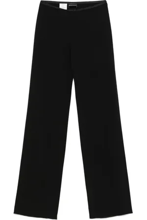 Emporio Armani Pantalones de crepé