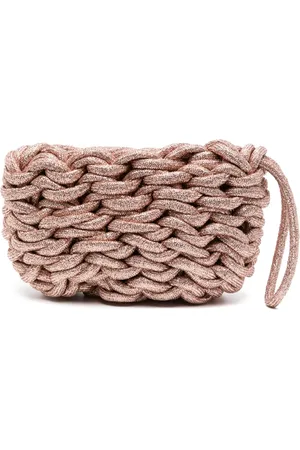 ALIENINA Bolsa de mano entretejida