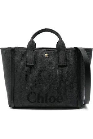 Chloé Tote con logo bordado