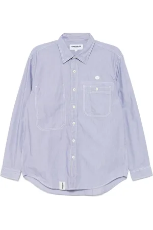 Chocoolate Camisa con rayas estampadas