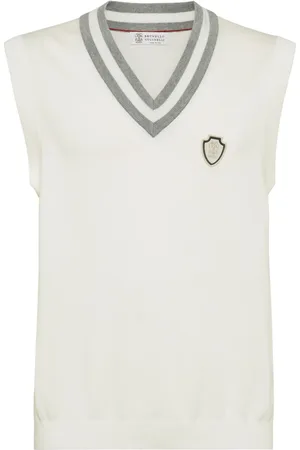 Brunello Cucinelli Camiseta con cuello redondo
