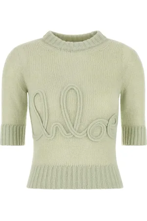 Chloé Suéter con aplique del logo