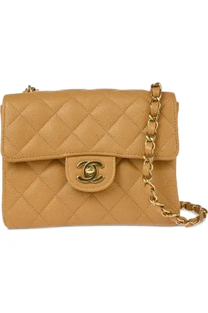 CHANEL Bolsa de hombro Classic Square Flap 17 mini 2005