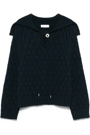 Lanvin Suéter con cuello marinero