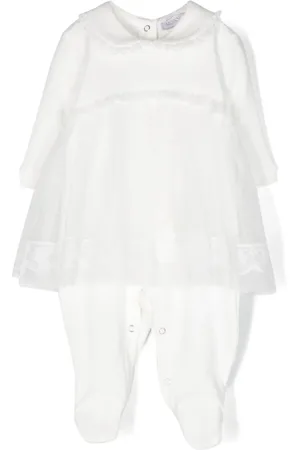 MONNALISA Jumpsuit corto con encaje floral