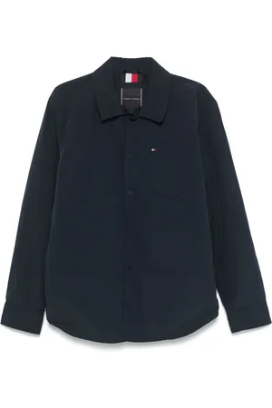 Tommy Hilfiger Chamarra capitonada con logo estampado