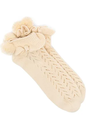 VALENTINO GARAVANI Calcetines con pompón