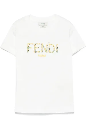 Fendi Playera con logo estampado