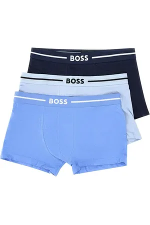 HUGO BOSS Set de tres piezas de ropa interior con logo en la pretina
