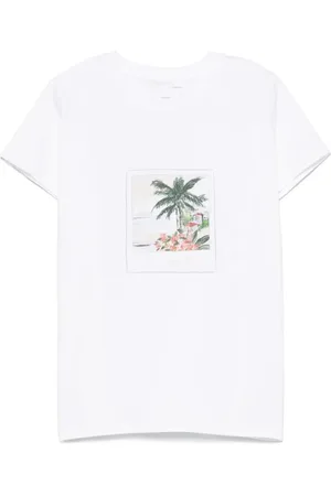 PATACHOU Playera con estampado de paisaje