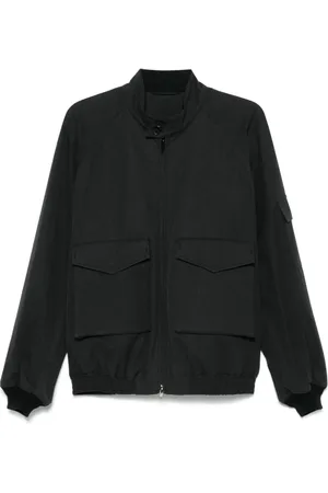 Kaptain Sunshine Chamarra bomber con cuello de tortuga