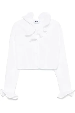 Msgm Camisa con volantes