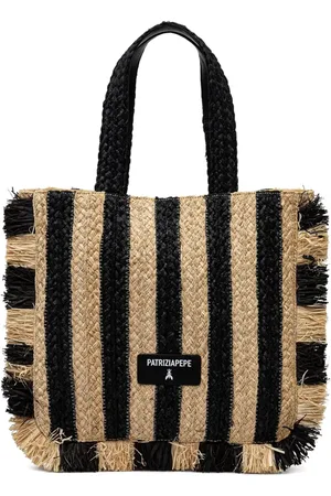 Patrizia Pepe Tote con motivo de rayas