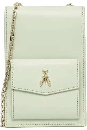 Patrizia Pepe Bolsa crossbody con detalle del logo