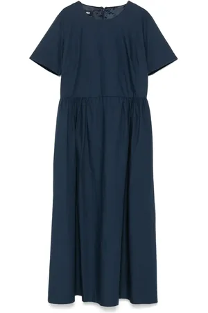 add Vestido midi de popelina