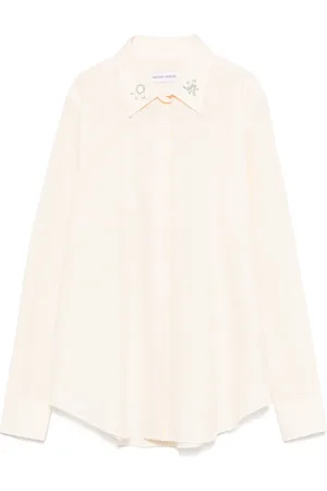 Maison Labiche Camisa de tejido seersucker