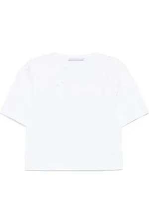 ERMANNO SCERVINO Camisa con parche floral