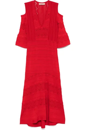 Twin-Set Vestido midi tejido