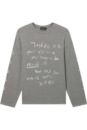 tout a coup Playera manga larga