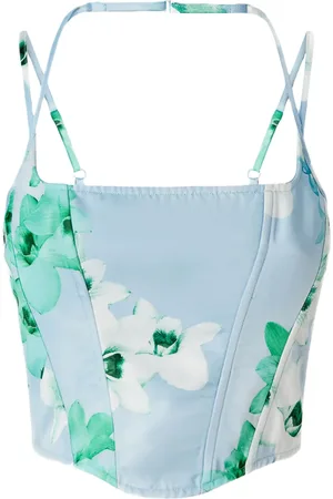 Pinko Corset con estampado floral