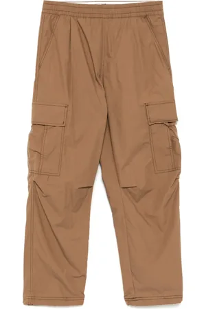 Chocoolate Pantalones cargo con cordones en la pretina