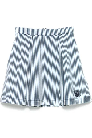 MAX&Co. Kids Falda de mezclilla con motivo de rayas