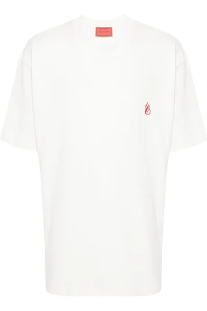 Vision Of Super Playera con bordado de flamas