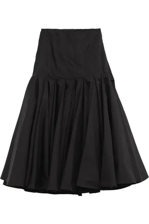 Jacquemus Falda The Agave midi fruncida