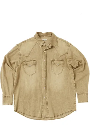 Carter Young Camisa de mezclilla