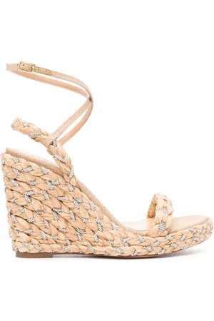 Aquazzura Alpargatas Costiera con cuña de 120mm