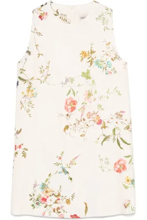 SEMICOUTURE Vestido corto con estampado floral