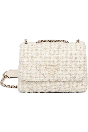 Guess Bolsa crossbody de tweed