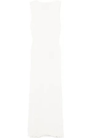 CHRISTOPHER ESBER Vestido tejido Bateau con pliegues