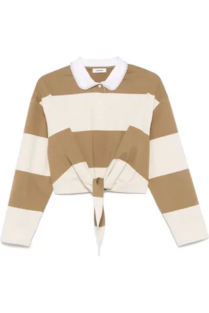 Sandro Playera tipo polo a rayas