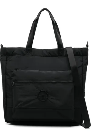 Stone Island Tote grande con parche de brújula