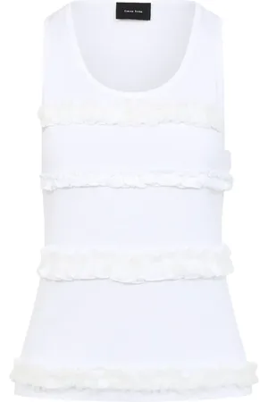 Simone Rocha Top con volantes