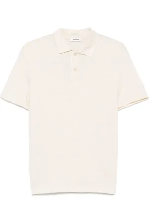 Sandro Playera tipo polo de lino