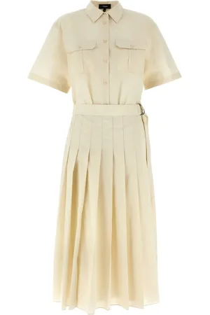 THEORY Vestido cruzado
