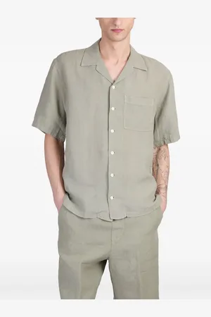 120% Lino Camisa de lino